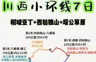 川西环线七日游：四姑娘山、稻城亚丁与墨石公园的完美指南