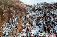 托克逊初雪：新疆的冬日美景