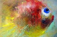 油画中的胖小丑鱼：色彩斑斓的艺术回忆