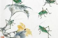 蝈蝈与蟋蟀：掌握油葫芦绘画技巧