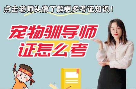 轻松掌握：宠物驯导师证的报考指南